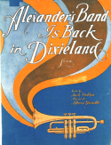 Alexander's Band Is Back In Dixieland, Albert Gumble, 1919