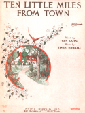 Ten Little Miles From Town, Elmer Schoebel, 1928