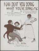 I Can Beat You Doing What You're Doing Me, Clarence Williams; Armand J. Piron, 1916