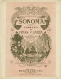 Sonoma, Frank P. Banta (dad), 1903