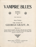Vampire Blues, George Graff Jr., 1920