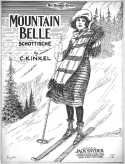 Mountain Belle Schottische, C. Kinkel, 1924