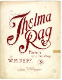Thelma Rag, W. M. Reiff, 1905