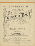 The French Trot, Milton Davis, 1922