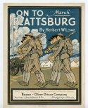 On To Plattsburg!, Herbert W. Lowe, 1916