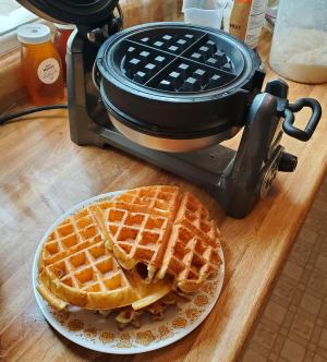 Sourdough Waffles