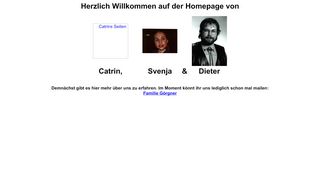 Web site for "Dieter Goergner"