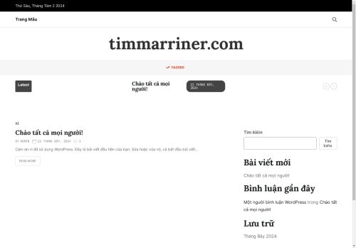 Web site for "Tim Marriner"