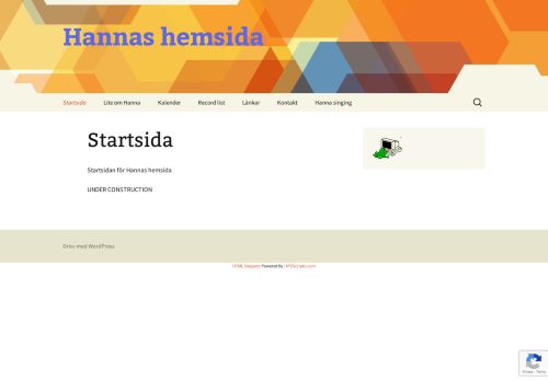 Web site for "Hanna Tenenbaum"