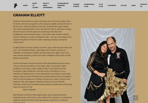 Web site for "Graham Elliott"