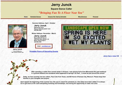 Callers and Cuers -- Jerry Junck