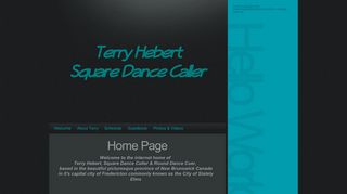 Web site for "Terry "Funky" Hebert"