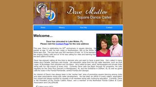Web site for "Dave Muller"
