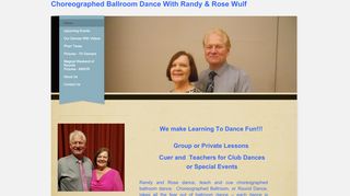 Web site for "Randy and Rose Wulf"
