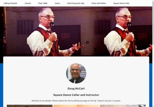 Web site for "Doug McCart"