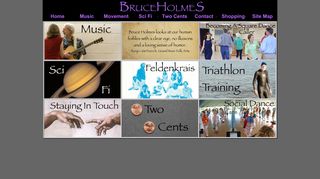 Web site for "Bruce Holmes"