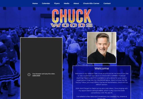 Web site for "Chuck Woods"