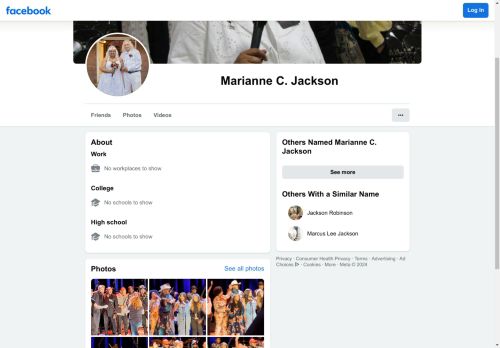 Web site for "Marianne C. Jackson"