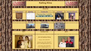 Web site for "Jim and Kathie Kline"