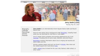 Web site for "Jerry Jestin"
