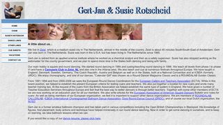 Web site for "Susie and Gert-Jan Rotscheid"