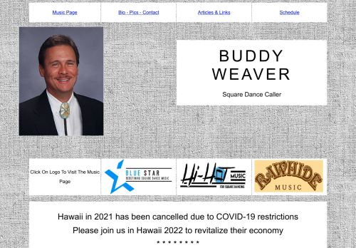 Web site for "Buddy Weaver"