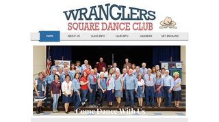 Web site for "The Wranglers"