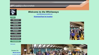 Web site for "Whirlaways"