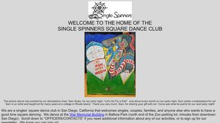 Web site for "Single Spinners"