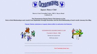 Web site for "Oceanwaves"