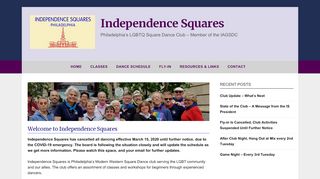 Web site for "Independence Squares"