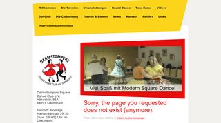 Web site for "Keep Smiling Dancers"