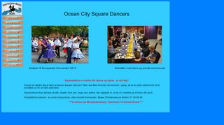 Web site for "Ocean City Square Dancers"