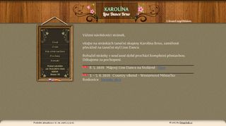 Web site for "LDC Karolína Brno"