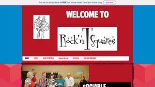Web site for "Rockn' T Squares"