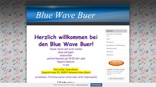 Web site for "Blue Wave Buer"