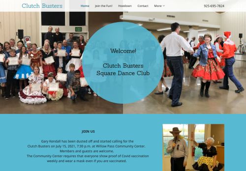 Web site for "Clutch Busters"