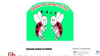 Web site for "Ladybird Twirlers Eickel e.V."