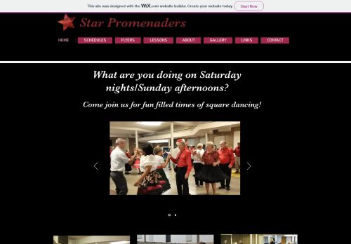 Web site for "Star Promenaders"