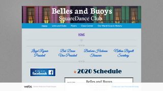 Web site for "Belles and Buoys Square Dance Club"