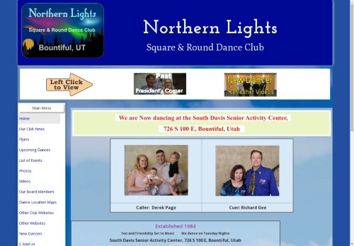 Web site for "Northern Lights"