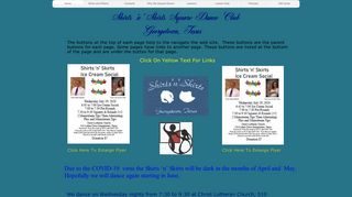 Web site for "Shirts'n'Skirts of Georgetown, Texas"