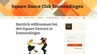 Web site for "Square Dance Club Emmendingen"