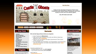 Web site for "Castle Ghosts SDC"