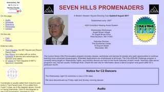 Web site for "The Seven Hills Promenaders"