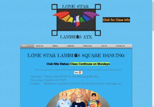 Web site for "Lone Star Lambdas"