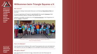 Web site for "Triangle Squares"