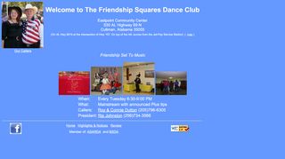 Web site for "Friendship Squares"
