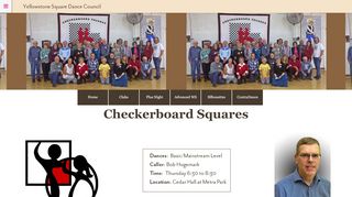Web site for "Checkerboard Squares"