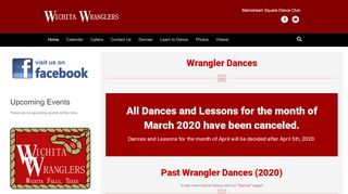 Web site for "Wichita Wranglers"